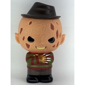 Freddy Krueger PVC Figural Coin Bank Monogram Horror 3D 8in Elm Street 6549